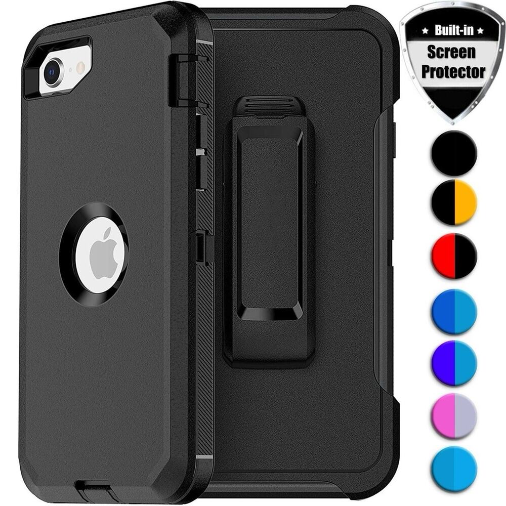 Apple iPhone 6plus /6S Plus Case w/ Clip And screen protect